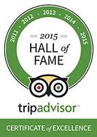 Aqua Bamboo has earned the Trip Advisor Certificate of Excellence 5 years in a row for consistently receiving excellent traveler reviews